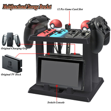 Nintend Switch Accessories Multifunctional Storage Bracket Stand with Game Discs Controller Carrying for Nintendo Switch Gaming 2024 - buy cheap
