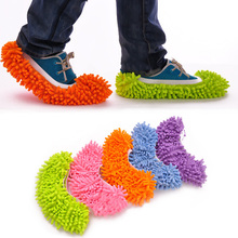 1PC Dust Mop Slipper House Cleaner Lazy Floor Dusting Cleaning Foot Shoe Cover Mops Slipper JS22 2024 - buy cheap