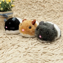 Крыса игрушка для кошек, мышь Тяговая цепь шок встряхнуть интерактивный питомец игрушки для кошек крыса искусственный мех не нужно батареи цвет случайный 2024 - купить недорого