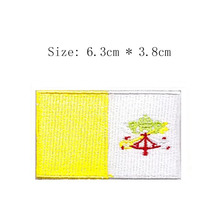 Parche bandera bordada para ropa de bebé, insignia militar, mangas, planchado, precio al por mayor 2024 - compra barato