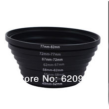Anillo metálico de regulador de lente, conjunto de filtros adaptadores de 8 tipos de lentes a accesorios, garantía de 100%, 49, 52, 55, 58, 62, 67, 72, 77 y 82mm, 8 Uds. 2024 - compra barato