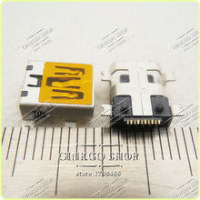 1pcs/lot 4 SMT foot 10 Pin Mini USB Charging Jack Socket, mini usb Connector for Philips 2024 - buy cheap