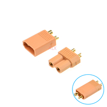 10PCS XT30 XT-30 MALE FEMALE Bullet PLUG CONNECTOR banana plug socket for RC UAV Lipo Battery 2024 - buy cheap