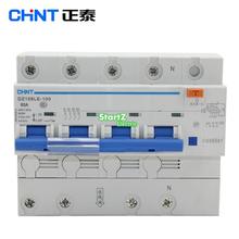CHNT DZ158LE-100 4P 80A 100A автоматический выключатель остаточного тока RCBO 2024 - купить недорого