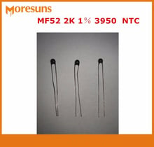 Fast Free ship 100pcs/lot NTC MF52 2K B3950 1% NTC thermistor temperature sensor 2024 - buy cheap