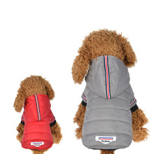 Dog Pet Roupas de inverno Quente Para Baixo Casaco Jaqueta Impermeável Hoodies para Small Medium Cães Chihuahua Filhote de Cachorro roupas para cães 2024 - compre barato