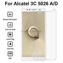 Alcatel 3C Tempered Glass Premium Safety Protective Mobile Phone  Film On Alcatel3C 5026A 5026D 3 C 5026 6.0" Screen Protector * 2024 - buy cheap