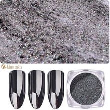 1g Black Mirror Nail Glitter Acrylic Powder Dazzing Holographic Chrome  Pigment Dust Shiny Manicure DIY Nail Decorations 2024 - buy cheap