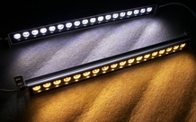Tira de luces led WASH de un solo color para iluminación de decoración, 4 cables, 1000mm, IP67, 36x1W, CC, 24V, 10 unids/lote 2024 - compra barato