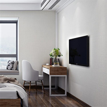 Papel de parede cor pura beibehang, papel de parede moderno minimalista em linho para quarto, sala de estar, plano de fundo 3d 2024 - compre barato
