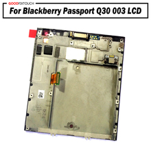 Pantalla LCD + Digitalizador de pantalla táctil de montaje de Panel con piezas de repuesto de marco, la mejor calidad, para Blackberry Passport Q30 003 2024 - compra barato