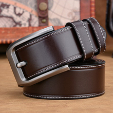 natural skin luxury cow genuine leather strap men handmade knit belt vintage brand pin buckle belt for jeans cintos freeshipping 2024 - buy cheap