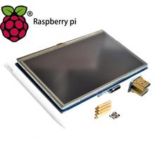 ! LCD-module Pi TFT 5 inch Resistive Touch Screen LCD-module HDMI interface for Raspberry Pi A+/B+/2B 2024 - buy cheap