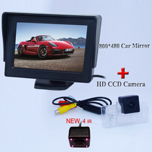 Car Parking Assistance Monitors with  Rearview Reverse Backup Camera for Nissan Teana 2008-2012 / Tiida(sedan) 2008-2009 2024 - buy cheap