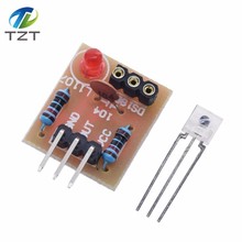 TZT Laser Receiver Sensor Module Non-Modulator Tube Laser Sensor Module Relay Switch High Level Low Level for Arduino 5V 2024 - buy cheap