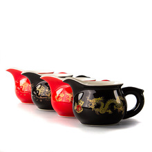 4 стиля, чашка Gongdao, кружка, чайный набор, золотой чайник с драконом, посуда для напитков, справедливая чашка, чайник, чайная посуда, китайский кунг-фу, чайная чашка, чайник. 2024 - купить недорого