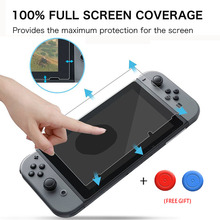Protector de pantalla de vidrio templado 9H Premium para Nintendo Switch, Protector de pantalla para Nintendo Switch NS, accesorios para consolas 2024 - compra barato