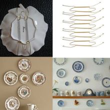 Kitchen hooks Plate Spring Wall Hanger Holder Hanging Wire For Various Sizes Art Decoration Stainless Steel Hanging Holders Rack 2024 - buy cheap