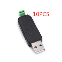 10PCS High Quality USB To RS485 USB-485 Converter Adapter Support Win7 XP Vista Linux Mac OS Drop Shipping 2024 - buy cheap