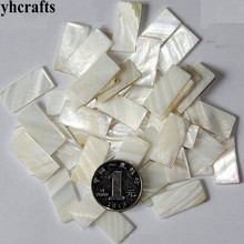 280PCS(400gram)/LOT 1.2x2.5cm rectangle seashell DIY mosaic arts and crafts Handicafts Ornament Adult DIY DIY toys wholesale OEM 2024 - buy cheap