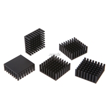 5pcs Computer Cooler Radiator Aluminum Heatsink Heat sink for Electronic Chip Heat dissipation Cooling Pads 25*25*10mm July 2024 - buy cheap