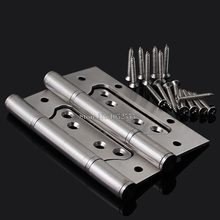 1Pair=2PCS 5Inch Stainless Steel Door Hinges Heavy Duty Hinges Mute Door Project Auxiliar Hardware Home Decorating Accessories 2024 - buy cheap