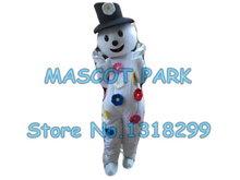 christmas snowman mascot costume snow man custom cartoon character cosply adult size carnival costume 3411 2024 - buy cheap