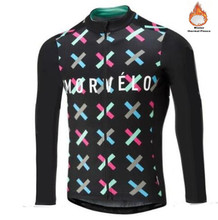 Morvelo Winter Thermal Fleece Men's Cycling Jersey long sleeve Ropa ciclismo Bicycle Wear Bike Clothing  Ciclismo 2019 triathlon 2024 - buy cheap