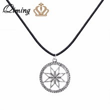 QIMING Alatyr fashion Slavic Pendant Necklace For Women Perun Protect God Runes Family Success Sun Charm Necklaces & Pendants 2024 - buy cheap