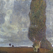 Gustav Klimt Landscape art A Gathering Storm oil painting canvas  Reproduction High quality Hand painted modern wall decor 2024 - buy cheap