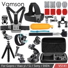Vamson for Go pro Accessories Set Mini Tripod Floaty Bobber Monopod for Gopro Hero 7 6 5 4 for Xiaomi for Yi  for SJCAM VS141 2024 - buy cheap