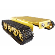 DIY Metal Robot Tank Car Chassis Crawler Tracked Model Caterpillar Chain Vehicle Mobile Platform Tractor DIY RC Toy 2024 - buy cheap