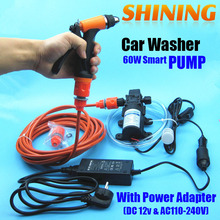 12V & 110V Or 220V Used Intellighent Car Wash Washer Electrical Portable Car Washing Machine Device Kit + AC/DC Power Adapter 2024 - buy cheap