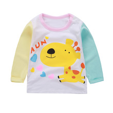 2019 new baby girl and boy clothes t shirt long sleeve kidsT-shirt quality 100% cotton children cartoon clothes tops tshirt 2024 - buy cheap