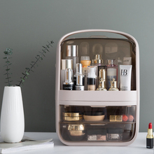 Waterproof Makeup Organizer Acrylic Cosmetic Storage Box Detachable Desktop Organizer Transparent Drawer Beauty Boxes Suitcase 2024 - buy cheap