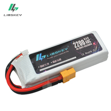 Limskey Lipo Battery 11.1V 2200mAh 40C for RC Trex 450 Fixed-wing Helicopter Quadcopter Airplane Car Lipo 3s Bateria 2024 - buy cheap