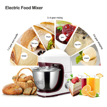 Multifunctional Electric Dough Mixer Eggs Blender 4.2L Kitchen Stand Food Milkshake/Cake /Dough Maker Kneading Machine 220v 800w 2024 - buy cheap