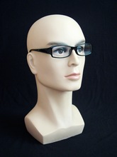 Free Shipping!! Fashionable Best Plastic Head Mannequin Men Head Model On Sale 2024 - buy cheap