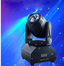 China Mini 10W RGBW 4in1 led moving head show Disco DJ Laser Light Christmas party lights DMX512 LED 10W beam moving heads 2024 - buy cheap