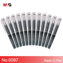 M&G 12pcs/box mini 0.5mm 3 colors gel pen portable signature pen for school supplies kawaii office writing stationary wholesale 2024 - buy cheap