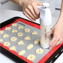 Comfort Grip Cookie Press Icing Set ( Press Gun + 12 Flower Mold + 6 Pastry Tips ) Fondant Cake Decoration Cookies Tools 2024 - buy cheap