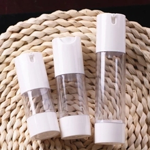 10pcs/lot 15ml 30ml 50ml Epmty Vacuum Pump Toilet Vessel Cosmetic Bottle Mini Transparent Lotion Bottle 2024 - buy cheap