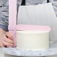 Домашний скребок для торта, регулируемое кухонное поворотное устройство для крема для торта, шпатель, инструменты для украшения DIY, кухонные аксессуары для запекания 2024 - купить недорого