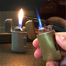 Gas Cigar Torch Turbo Lighter 1300 C Jet Free Nozzle Flame Switch Windproof Pipe Cigar Lighter Grinding Wheel Butane Gas Lighter 2024 - buy cheap