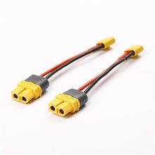 5pcs AMASS XT60 Female Connector  to XT30 male Wire 16AWG RC Lipo Battery FPV Racing Drone 2024 - buy cheap