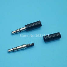 10pcs Black 3.5mm Stereo Headset Plug Jack 3 pole 3.5 Audio Plugs Socket Adaptor Connector for Earphone 2024 - buy cheap
