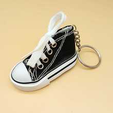 New Men New Canvas Color Shoes Pendant Key Chain Bag Charm Accessories Hot Women Best Couple gift Jewelry K1795 2024 - buy cheap