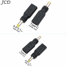JCD DC 5,5*2,1 мм Мужской Разъем питания USB 3,1 Type C USB-C Type-c женский 4,8 мм * 1,7 мм Мужской Micro USB DC адаптер питания 2024 - купить недорого