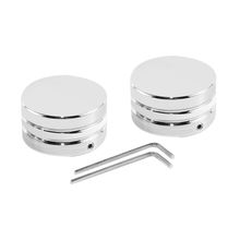 Motorcycle Motorbike Chorme Front Axle Nut Cover Bolt Set For Harley Touring Road King Electra Glide Softail Dyna Sportster 2024 - buy cheap