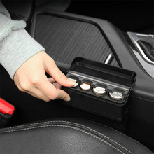 1Pc Car Organizer Rolls Plastic  Holder Container Pocket Telescopic Dash Coins Case Storage Box 2024 - buy cheap